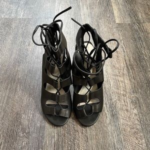 Jeffery Campbell Strappy Lace-Up Heels